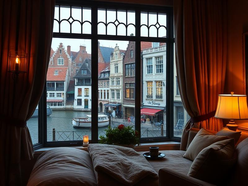 Wake up in the heart of Bruges