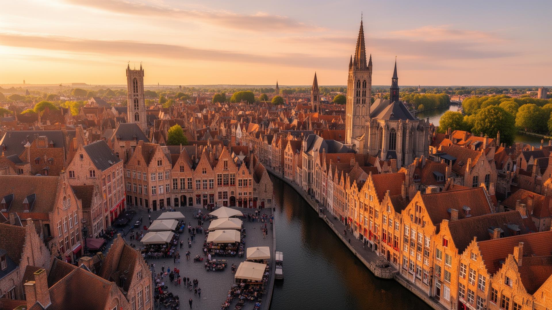 Het Begijnhof van Brugge: rust binnen de stadsmuren